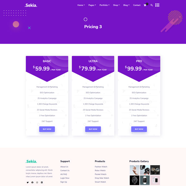 Sekia Theme